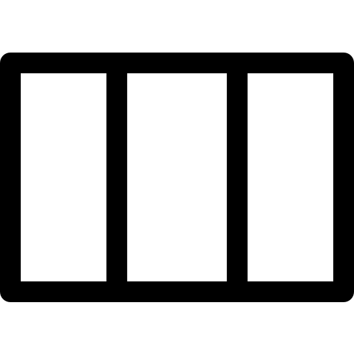 コラム Basic Rounded Lineal icon