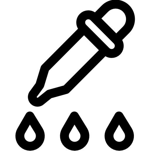 드로퍼 Basic Rounded Lineal icon