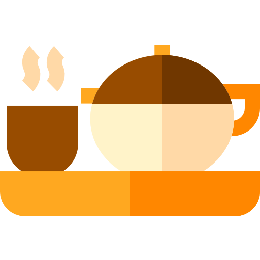 koffiepot Basic Straight Flat icoon