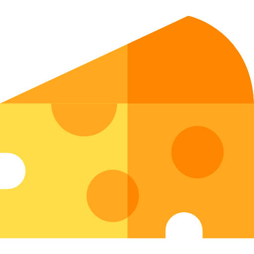 queijo Basic Straight Flat Ícone