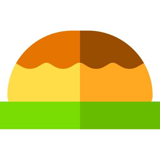 pão Basic Straight Flat Ícone