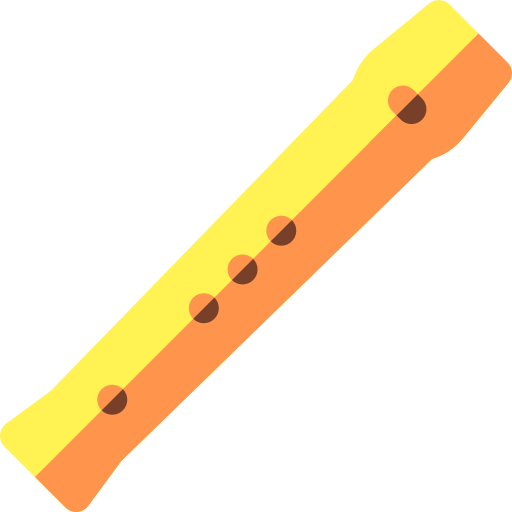 flûte Basic Rounded Flat Icône