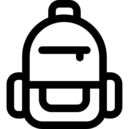 zaino Basic Rounded Lineal icona