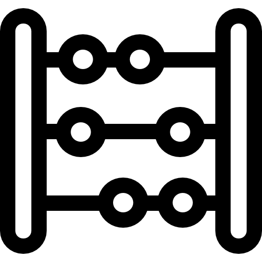 Ábaco Basic Rounded Lineal icono