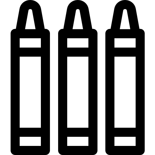 Мелки Basic Rounded Lineal иконка