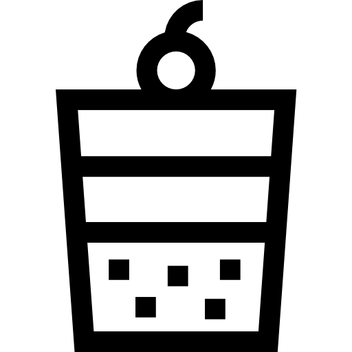 プリン Basic Straight Lineal icon