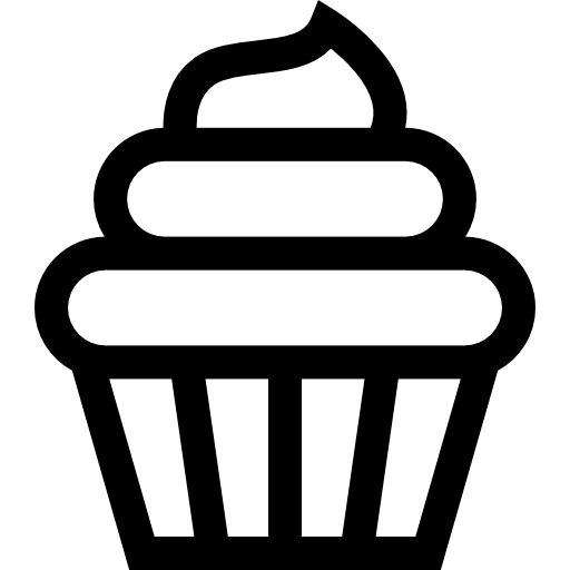 Кекс Basic Straight Lineal иконка