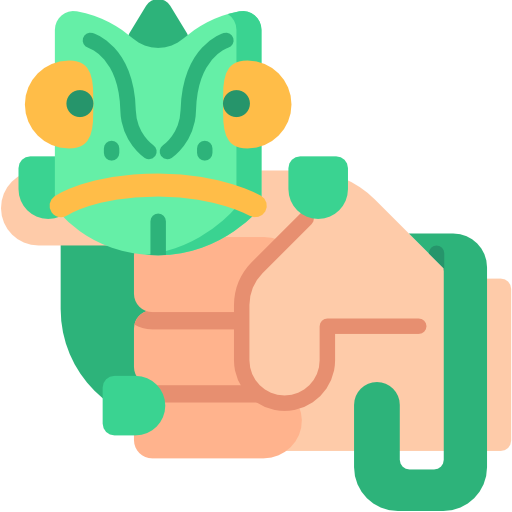 Chameleon Special Flat icon