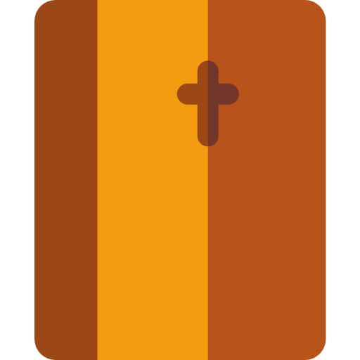 Bible Basic Rounded Flat icon