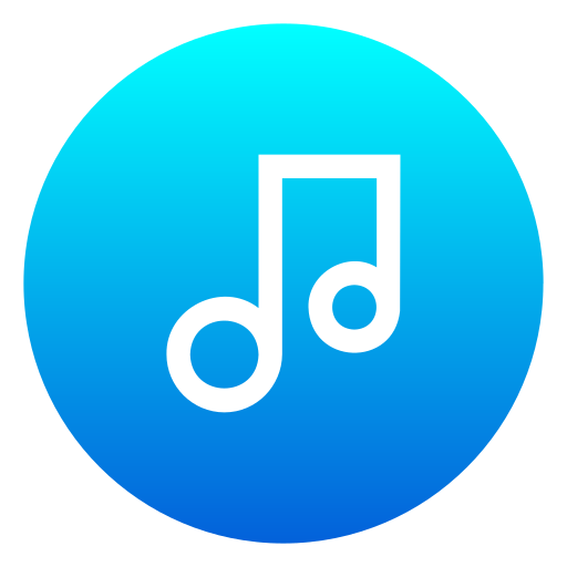 Song Generic gradient fill icon