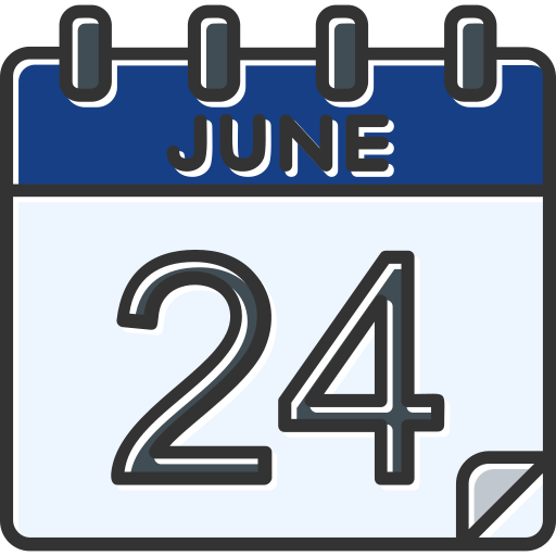 June Generic color lineal-color icon