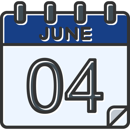 June Generic color lineal-color icon