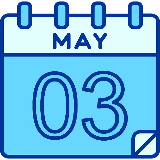 May Generic color lineal-color icon
