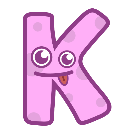 文字k Generic color lineal-color icon