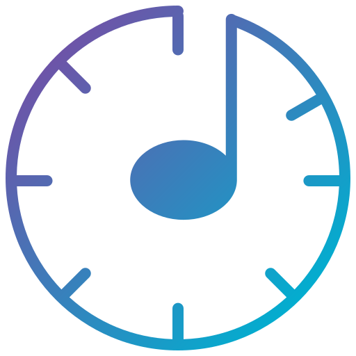 Time Generic gradient fill icon