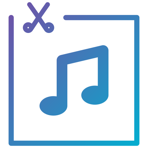 música Generic gradient fill icono