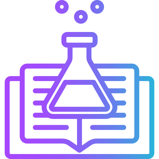 Science book Generic gradient outline icon