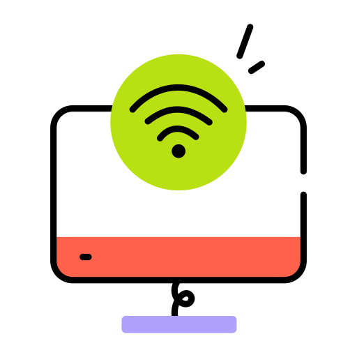 conexão wifi Generic color lineal-color Ícone
