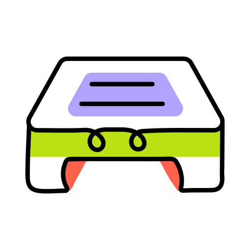 plataforma de paso Generic color lineal-color icono