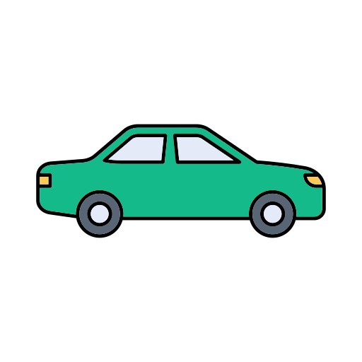 Car Generic color lineal-color icon