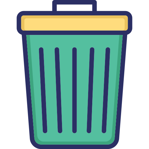 Dust bin Generic color lineal-color icon
