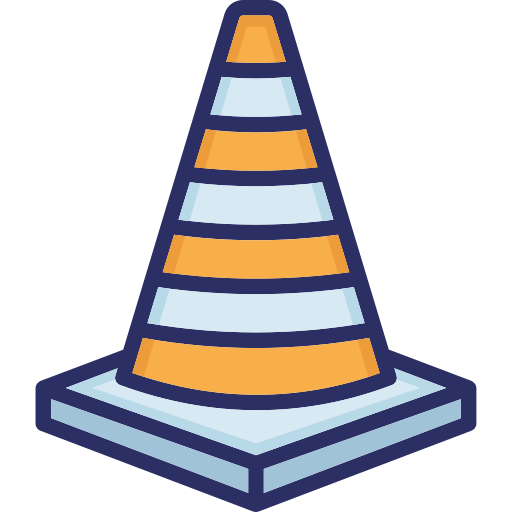 cones de tráfego Generic color lineal-color Ícone