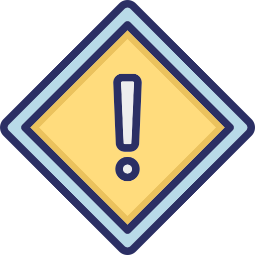 警告板 Generic color lineal-color icon