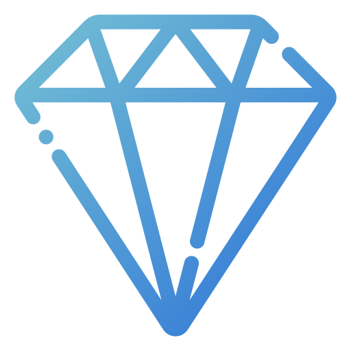 diamant Generic gradient outline icon