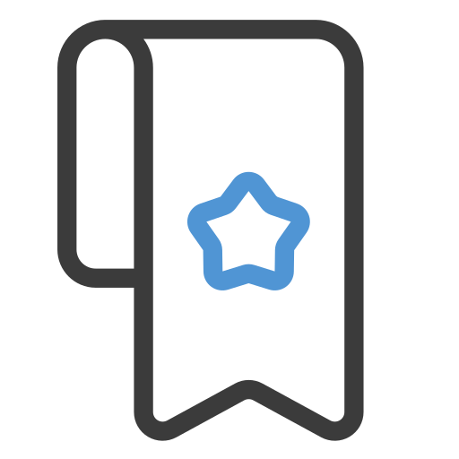 Bookmark Generic color outline icon