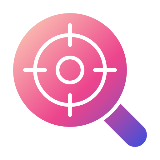 analisi competitiva Generic gradient fill icona