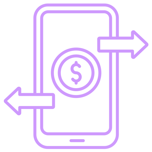 Money transfer Generic color outline icon