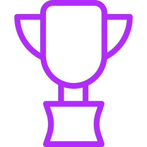 trofeo Generic color outline icona