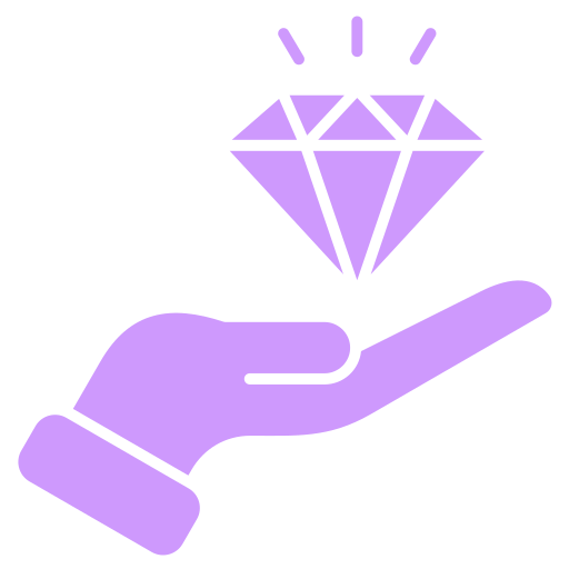 diamante Generic color fill icono