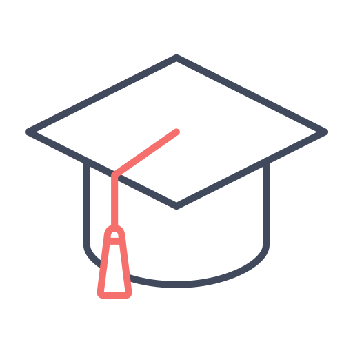 Graduate hat Generic color outline icon