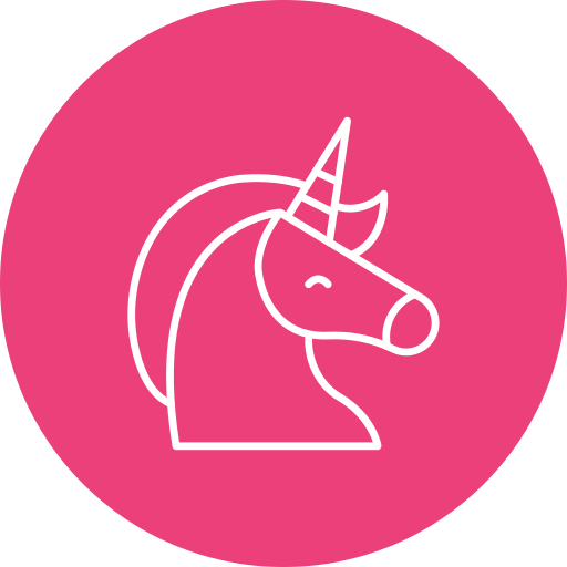 Unicorn Generic color fill icon