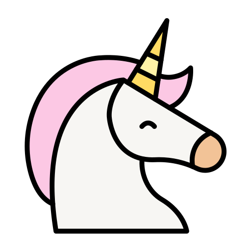 unicorno Generic color lineal-color icona
