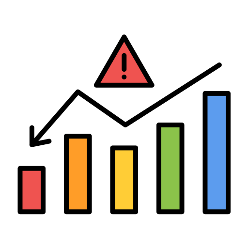 análisis de riesgo Generic color lineal-color icono