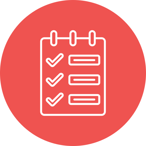 tareas Generic color fill icono