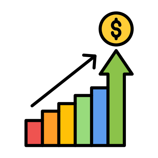 Business growth Generic color lineal-color icon