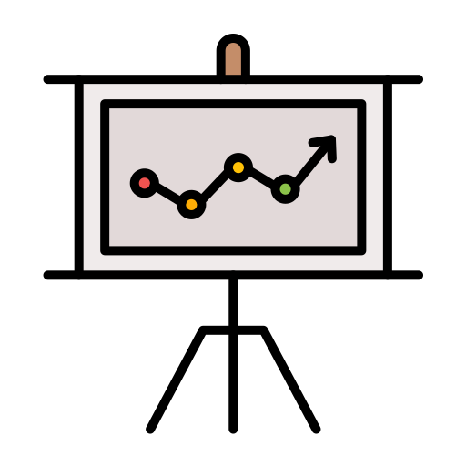 Презентационный бизнес Generic color lineal-color иконка