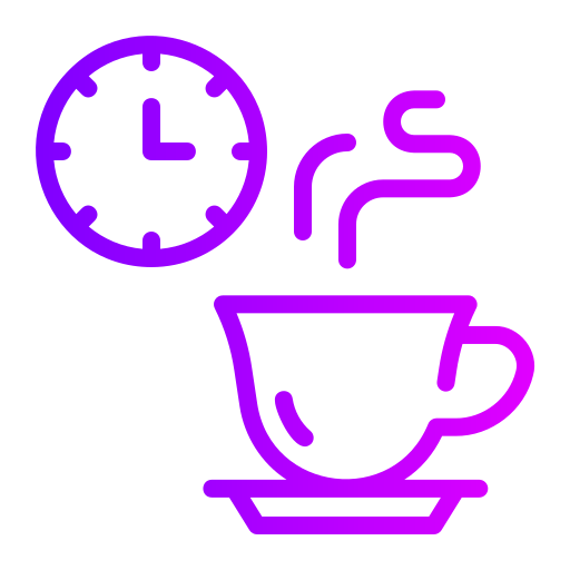 Перерыв на кофе Generic gradient outline иконка