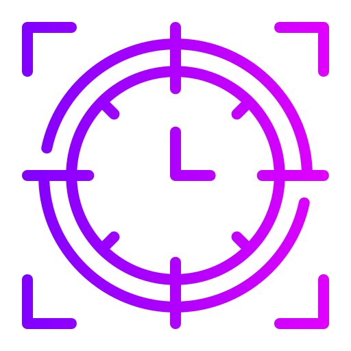 Target Generic gradient outline icon