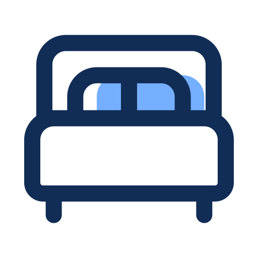 침대 Generic color lineal-color icon