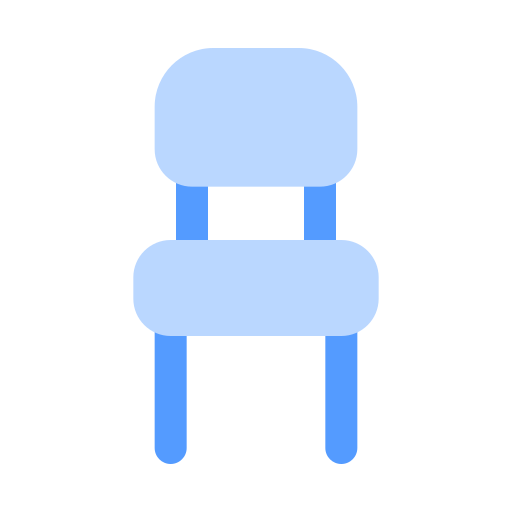 silla Generic color fill icono