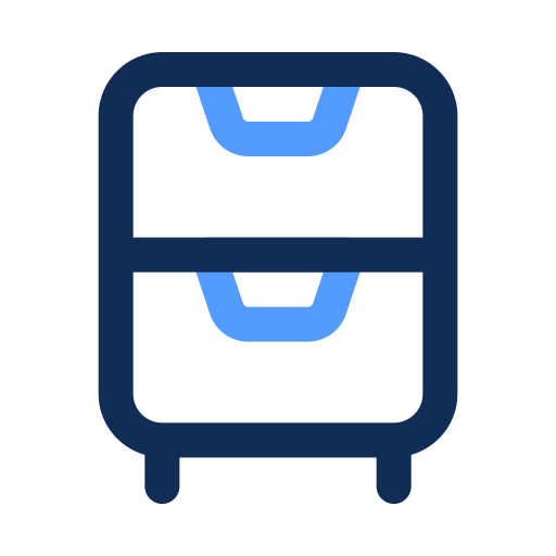 schublade Generic color outline icon
