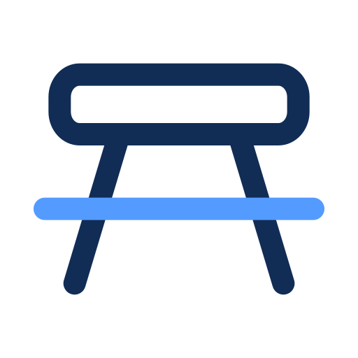 Стол для пикника Generic color outline иконка