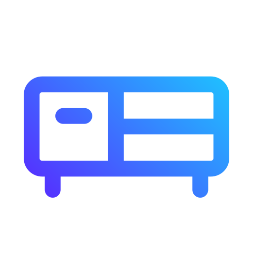 Sideboard Generic gradient outline icon