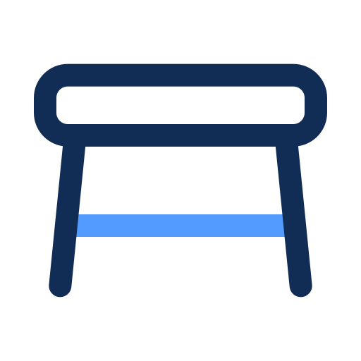 tafel Generic color outline icoon