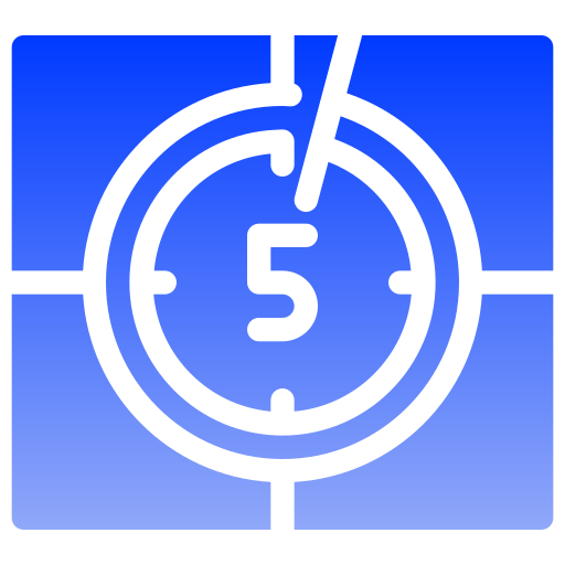 Countdown Generic gradient fill icon