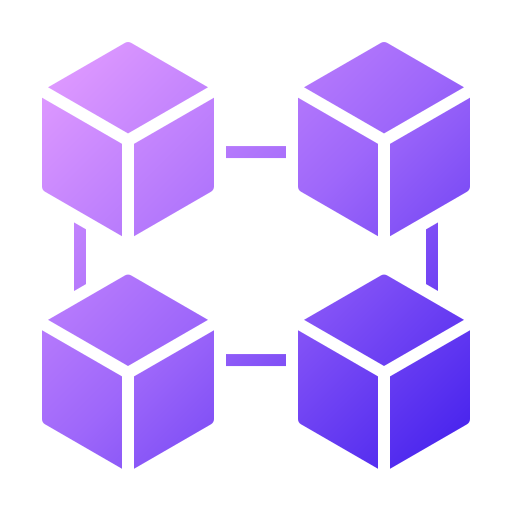 blockchain Generic gradient fill icon